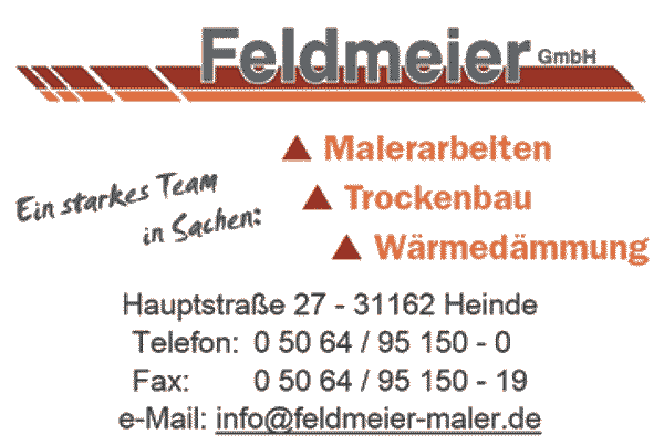 Feldmeier GmbH - Ihr Fachmann in Sachen Malerarbeiten und Innenausbau
